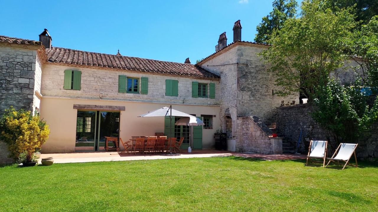 Manoir Le Moulinal47 - Vue Panoramique Hotel Courbiac Exterior foto