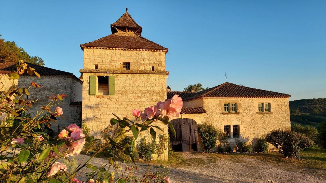 Manoir Le Moulinal47 - Vue Panoramique Hotel Courbiac Exterior foto