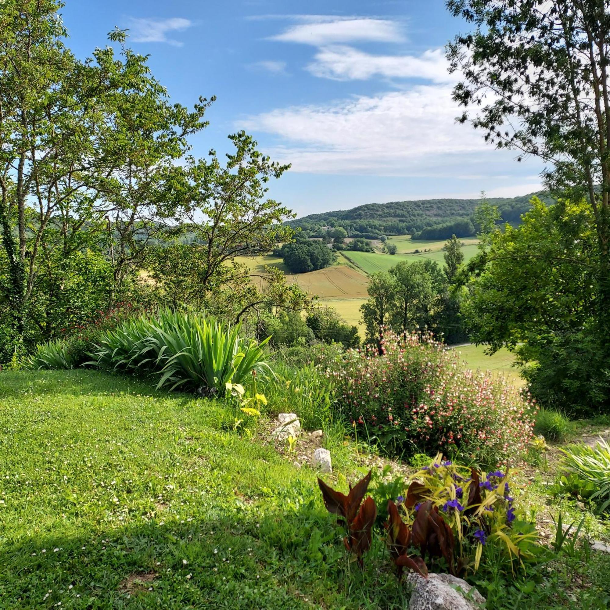 Manoir Le Moulinal47 - Vue Panoramique Hotel Courbiac Exterior foto
